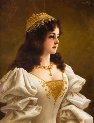 Ritratto di ragazza orientale